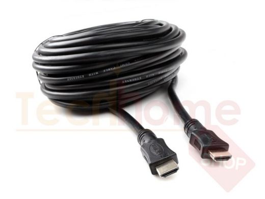 Шнур  HDMI / HDMI 15 м  Cablexpert CC-HDMI4L-15M, v2.0, 19M/19M, серия Light, черный, позол., экран