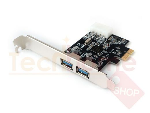 Контроллер USB  Gembird SPCR-01, в PCI-express, порты: 2 внешн. USB 3.0