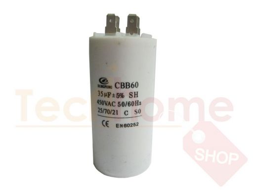 Конденсаторы пусковые    35mf x 450 VAC +-5%/50Hz(60Hz)CBB-60 клеммы