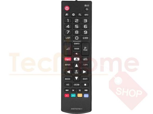 Телевиз. пульт  LG  AKB75375611 ic LCD LED маленький корпус с кнопкой ivi