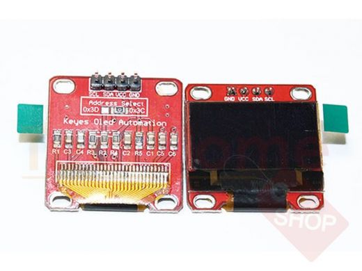 Arduino 4021: Дисплейный модуль SSD1306 OLED 0,96-дюймовый для  MCU AVR (27х26мм)