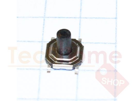 Кнопка 4.0х4.0х1.0мм H-клавиши=3.0мм 4 вывода, SMD  IT-1187A