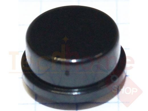 Колпачок для кнопки 12х12 (KAN1210) черный  83842