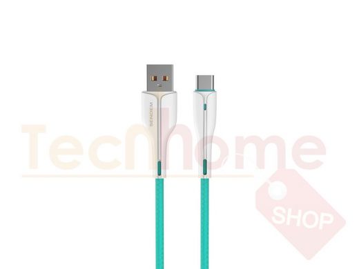 SENDEM M18 Зеленый кабель USB 5A (TYPE C) 1м