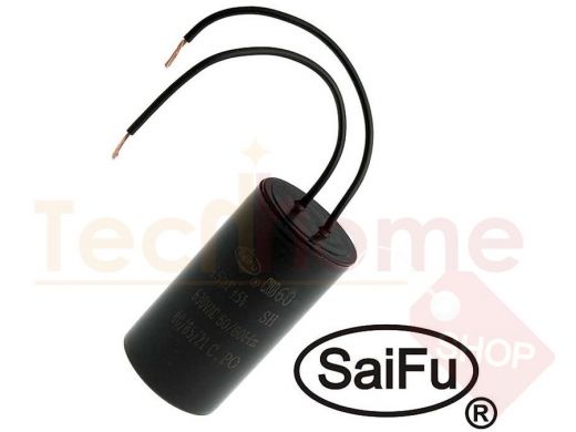 CBB60  15uF  630V WIRE (SAIFU) Пусковые конденсаторы SAIFU КОНДЕНСАТОРЫ