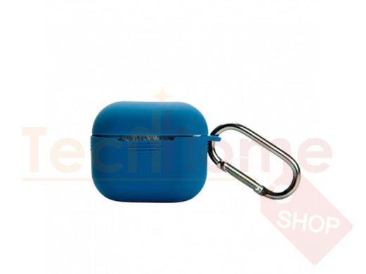 Кейс для AirPods 3, silicone case, тёмно синий