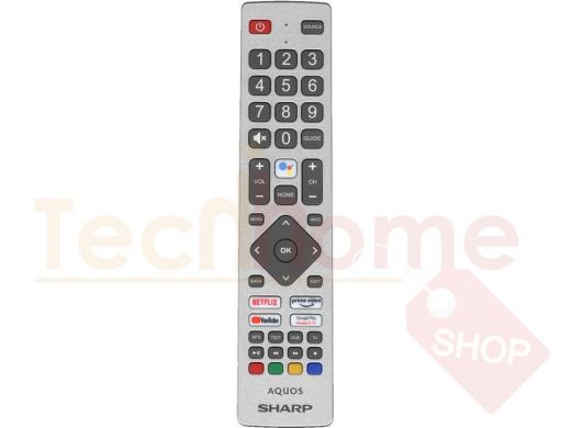Sharp 40BL5EA (SHWRMC0133) (DH2006135847) 4K LCD Android TV Пульт дистанционного управления 2020 Blu