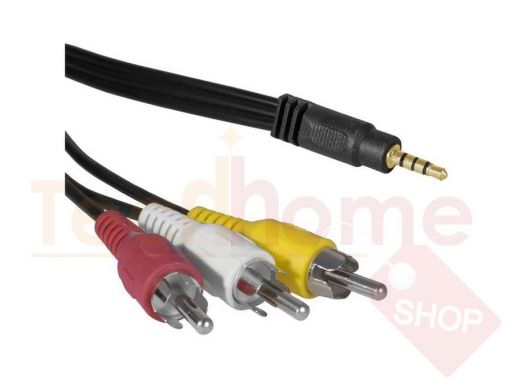 Stereo 3,5 mm - 3 RCA B 3m Аудио / видео шнуры КАБЕЛЬНАЯ ПРОДУКЦИЯ