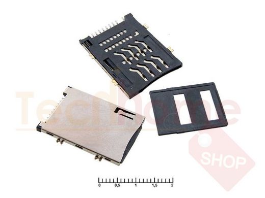 SIP-8P Держатели SIM и карт памяти РАЗЪЕМЫ