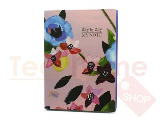 Ежедневник Day by day NBP035 на кольцах 160*214мм, розовый