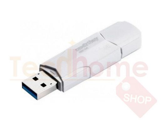 накопитель USB, 8GB Smartbuy Clue White