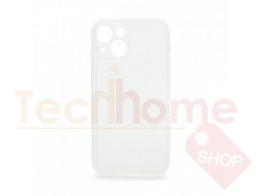 Чехол iPhone 13 mini, силикон, прозрачный