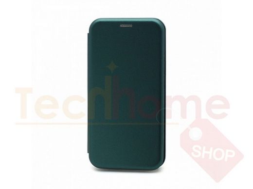 Чехол iPhone 13 Pro Max, книжка боковая, зелёный, BF