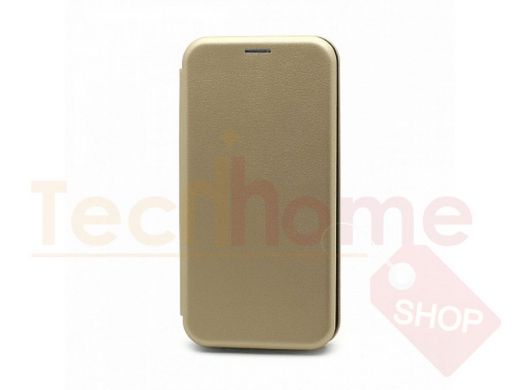 Чехол iPhone 13 Pro Max, книжка боковая, золото, BF