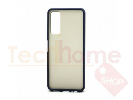 Чехол Huawei P Smart (2021) /Y7a, пластик, силикон, Shockproof Lite, сине-зелёный