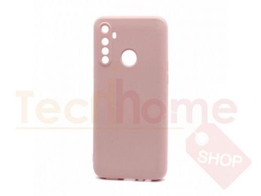Чехол Realme 5, силикон, New Era, розовый