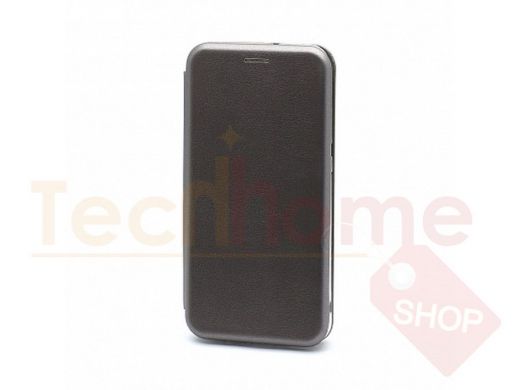 Чехол Realme C3, книжка боковая BF, (без отпечатка), серебристый