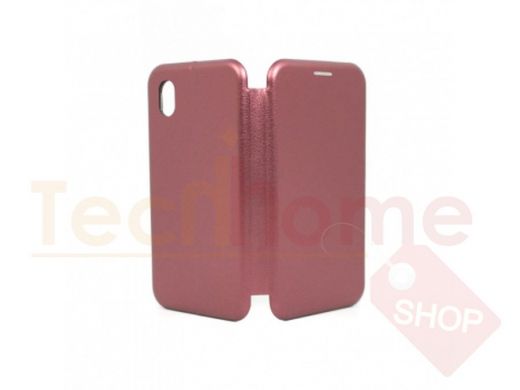 Чехол Samsung A01 Core /M01 Core, книжка боковая, бордо, Fashion