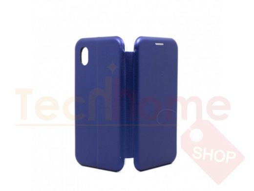 Чехол Samsung A01 Core /M01 Core, книжка боковая, синий, Fashion