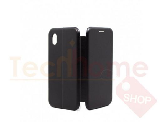 Чехол Samsung A01 Core /M01 Core, книжка боковая, чёрный, Fashion