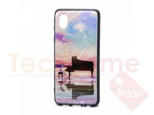 Чехол Samsung A01 Core /M01 Core, пластик, 3D принт, Edivia, 076