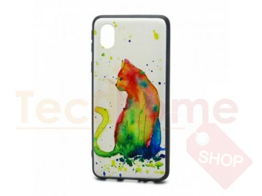 Чехол Samsung A01 Core /M01 Core, пластик, 3D принт, Edivia, 080