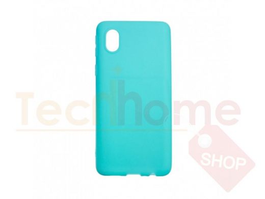 Чехол Samsung A01 Core /M01 Core, силикон, матовый, мятный