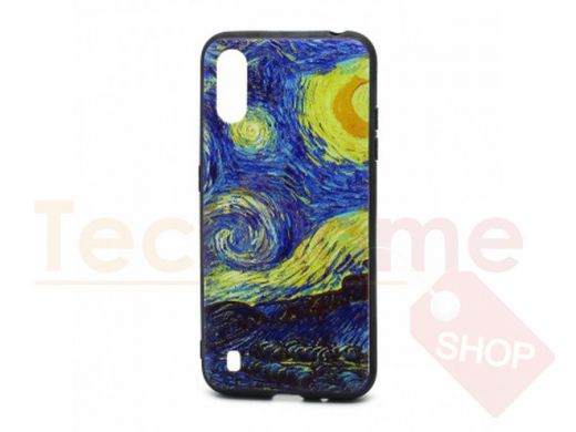 Чехол Samsung A01/A015, пластик, 3D принт, Edivia, 020