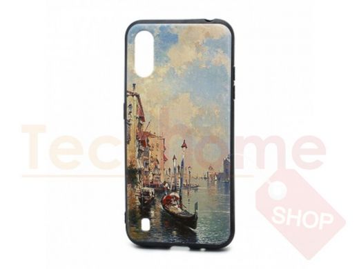 Чехол Samsung A01/A015, пластик, 3D принт, Edivia, 076