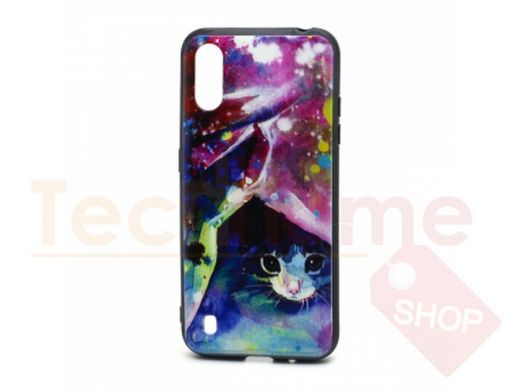 Чехол Samsung A01/A015, пластик, 3D принт, Edivia, 079