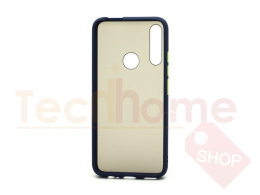 Чехол Samsung A01/A015, пластик, силикон, Shockproof Lite, сине-зелёный