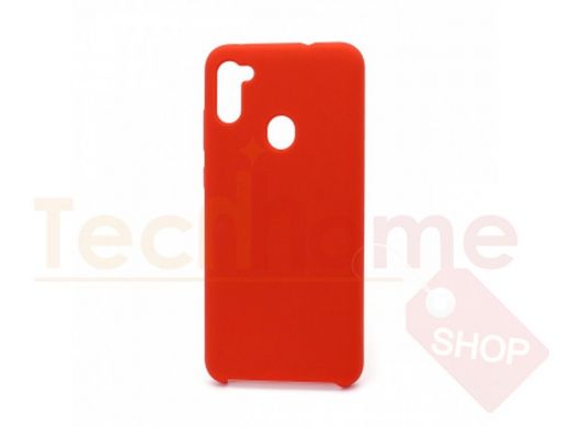 Чехол Samsung A11 /M11, силикон, Cover Color, красный, 001