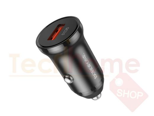 .BOROFONE BZ18 Черный ЗУ авто USB (QC3.0, 3000mA)