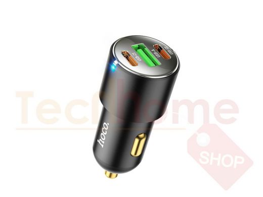 HOCO NZ6 Черный ЗУ авто USB (PD25W+QC3.0,3000mA)