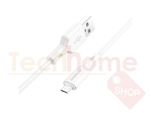 BOROFONE BX70 Белый кабель USB 2.4A (microUSB) 1м