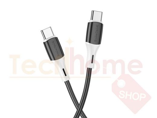BOROFONE BX79 Черный кабель PD60W (TYPE-C-TYPE-C) 1м