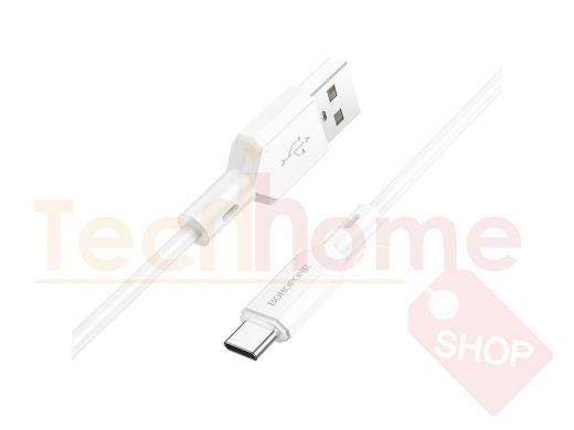 BOROFONE BX70 Белый кабель USB 3A (TYPE-C) 1м
