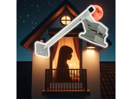 Кронштейн для прожектора, диаметр 22мм, вылет 0,5 метра 