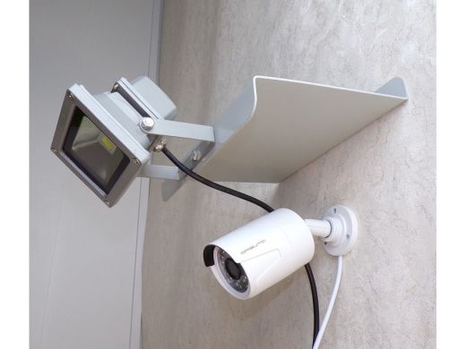 Кронштейн-козырёк для камеры и прожектора