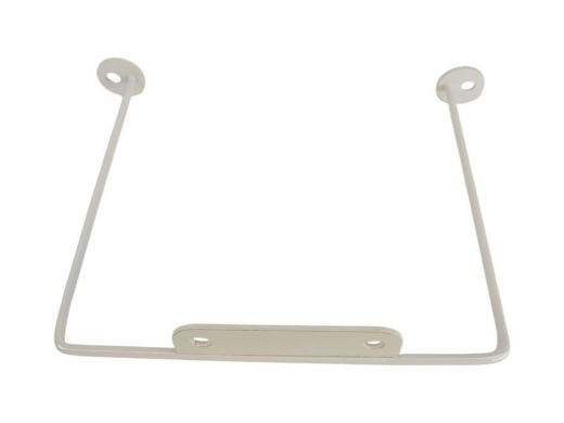 Кронштейн для подвесной полки, высота 15см, ширина 17см, серый НАБОР 1шт 