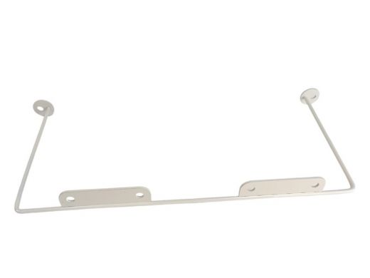 Кронштейн для подвесной полки, высота 15см, ширина 32см, серый НАБОР 1шт 