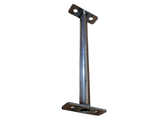 Кронштейн для многоуровневых полок, диаметр 12мм длина 165мм, черный, 1 шт 