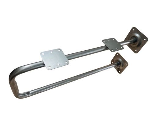 Кронштейн для плечиков с одеждой 60 х 20 см и крепления для полки