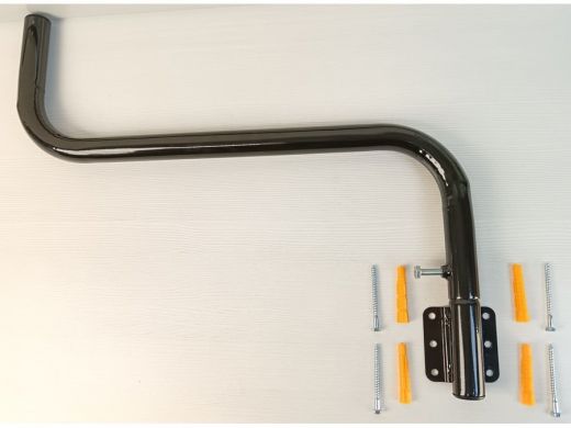 Кронштейн антенный поворотный, вылет 55 см, вверх 23 см