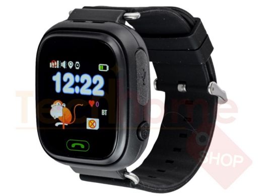 Часы детские с GPS GP-01 (Черные)/100