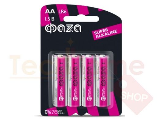 Батарейка LR6  ФАZА Super  Alkaline BL- (10+2)