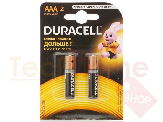 Батарейка LR03  Duracell  MN2400, B2