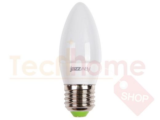 Светодиодная лампа JazzWay PLED-SUPER POWER C37  9W=75W  3000K  820Lm  E27   230/50