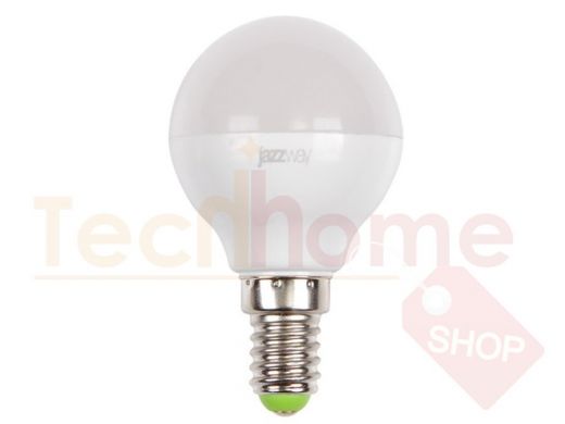Светодиодная лампа JazzWay PLED-SUPER POWER  G45  9W=75W  3000K  820Lm  E14   230/50