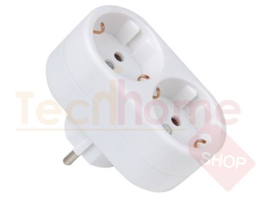 Разветвитель Jazzway AD-2G (двойник) заземление